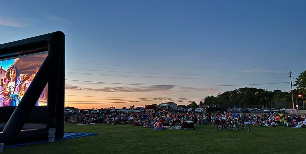 All Ages
Friday, July 10 • Smurfs (2025) • Moorefield Family Park, Springfield
Friday, August 7 • Goat • Northeastern Elementery, South Vienna
Begins at Dark (Around 9pm)
FREE